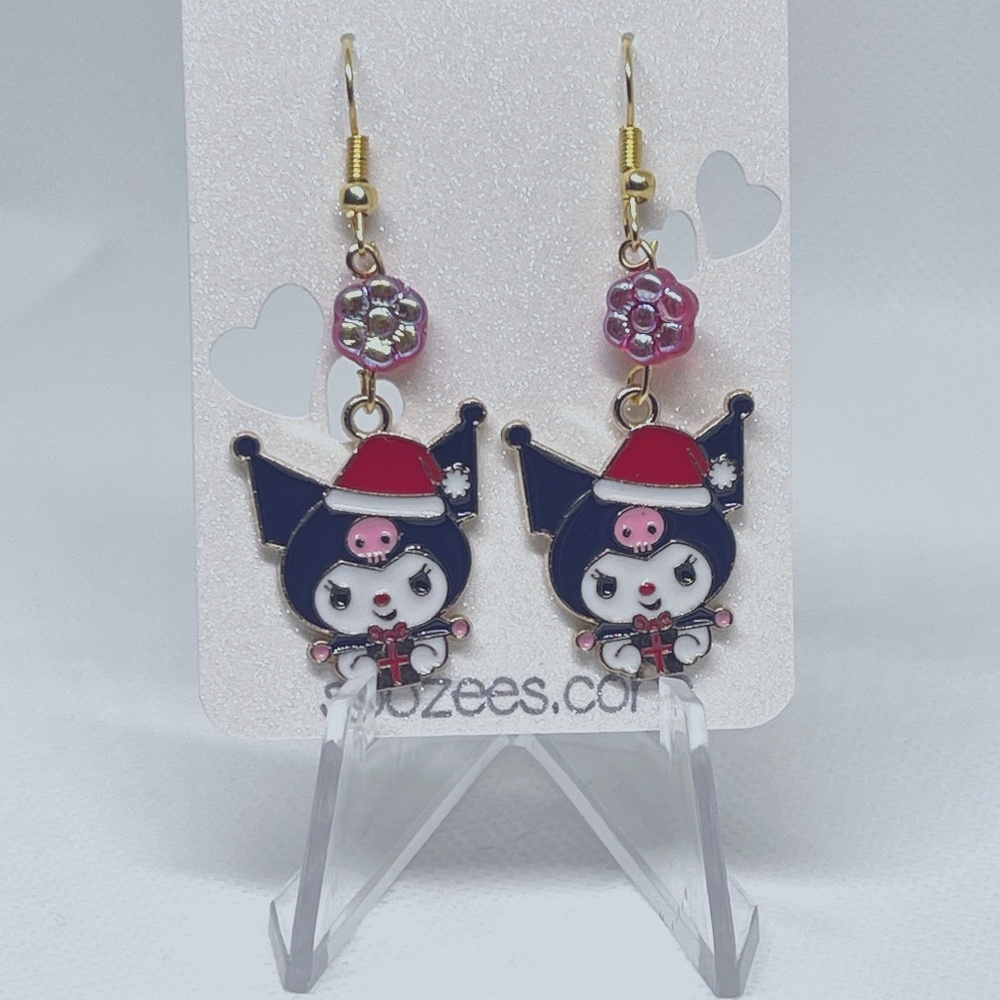 Kuromi Holiday Earrings